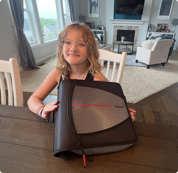 Heavy on Space. Easy on Stress. Meet Case.It Binders