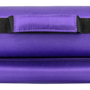 Large Insulated Medical Binder with removable insulated zip pocket and 6-Pocket Folder