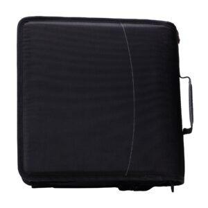 Large Insulated Medical Binder with removable insulated zip pocket and 6-Pocket Folder